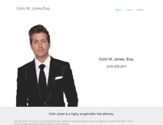 colinjonesattorney.com screenshot