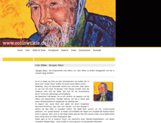 colinwilkie.de screenshot