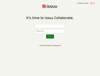 collaborate.issuu.com screenshot