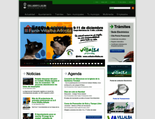 colladovillalba.es screenshot