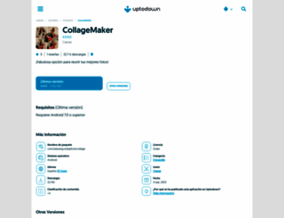 collagemaker.uptodown.com screenshot