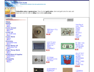 collectiblecoinsguide.com screenshot