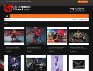 collectiblesdirect.co.uk screenshot
