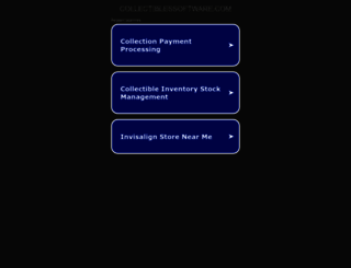 collectiblessoftware.com screenshot