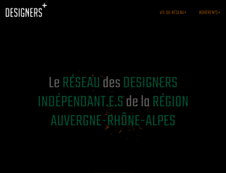 collectif-designersplus.fr screenshot