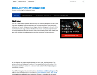 collectingwedgwood.com screenshot