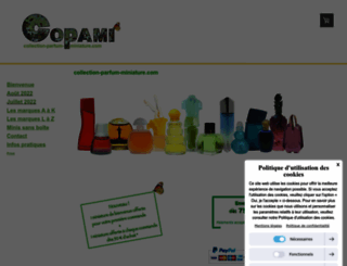 collection-parfum-miniature.com screenshot