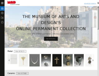 collections.madmuseum.org screenshot