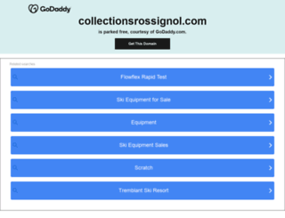 collectionsrossignol.com screenshot