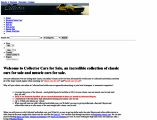 collectorcarsforsale.com screenshot
