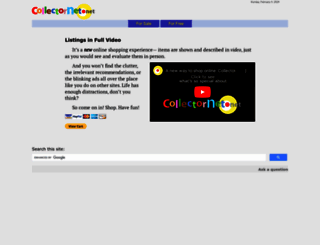 collectornet.net screenshot