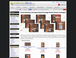 collectorsdeck.com screenshot