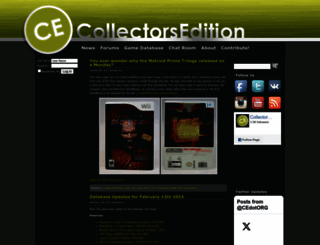 collectorsedition.org screenshot