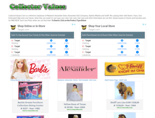 collectorvalues.com screenshot
