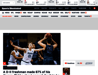 college-basketball.si.com screenshot