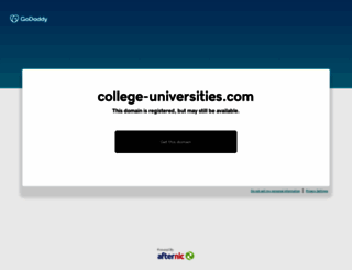 college-universities.com screenshot