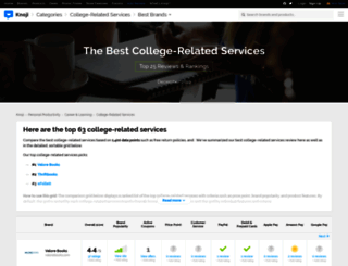 college.knoji.com screenshot