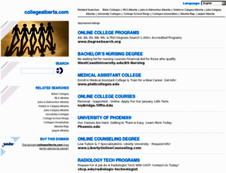 collegealberta.com screenshot