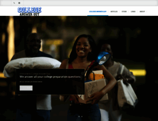 collegeanswerguy.com screenshot