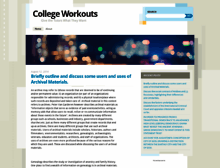 collegeassignments.wordpress.com screenshot