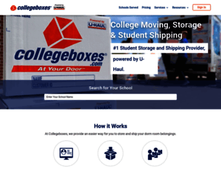 collegeboxes.com screenshot