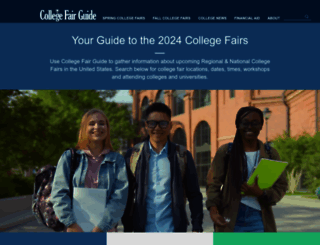 collegefairguide.com screenshot