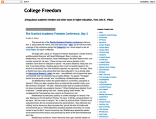 collegefreedom.org screenshot