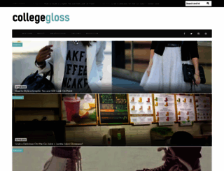 collegegloss.com screenshot