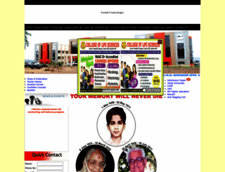 collegeoflifescience.org screenshot