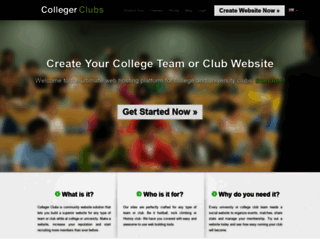 collegerclubs.com screenshot