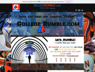 collegerumble.com screenshot