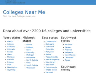 colleges-near.me screenshot