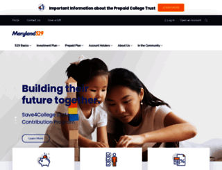 collegesavingsmd.org screenshot