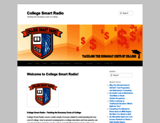 collegesmartradio.com screenshot