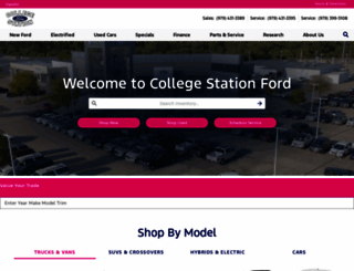 collegestationford.com screenshot