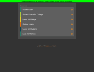 collegestudentsarepoor.com screenshot