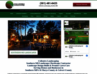 collentrolandscaping.com screenshot