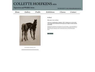 collettehoefkens.com screenshot