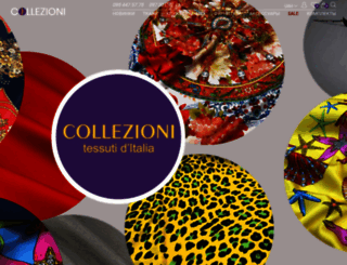 collezioni-tessuti.com screenshot