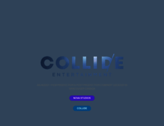 collideentertainment.com screenshot