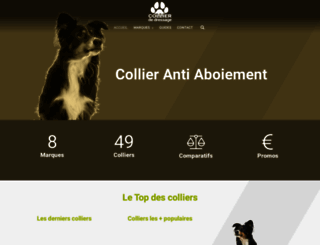 collier-anti-aboiement.fr screenshot