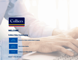 colliers.zoom.us screenshot