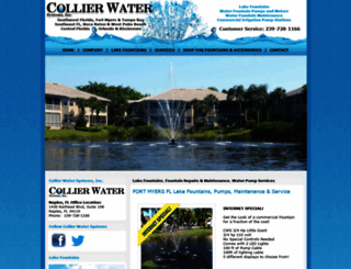 collierwatersystems.com screenshot