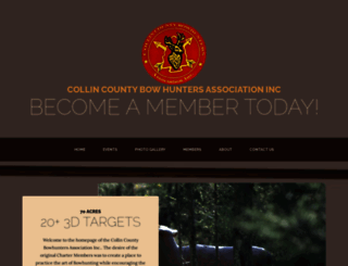 collincountybowhunters.org screenshot