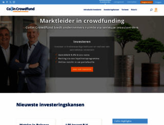 collincrowdfund.nl screenshot