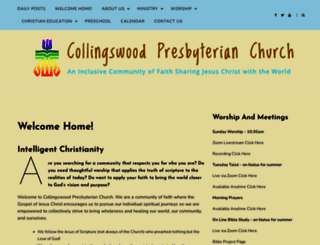 collingswoodpres.com screenshot