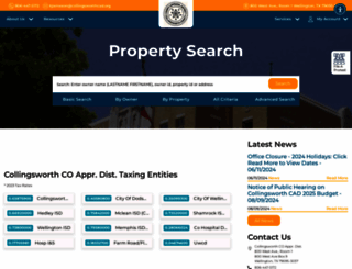 collingsworthcad.org screenshot
