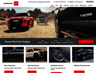 collingwoodtoyota.ca screenshot