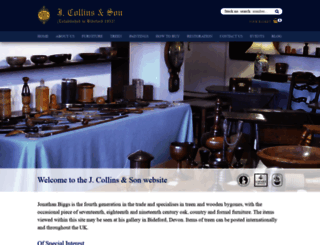 collinsantiques.co.uk screenshot