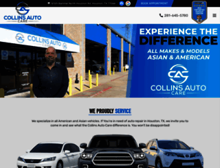 collinsautocare.com screenshot